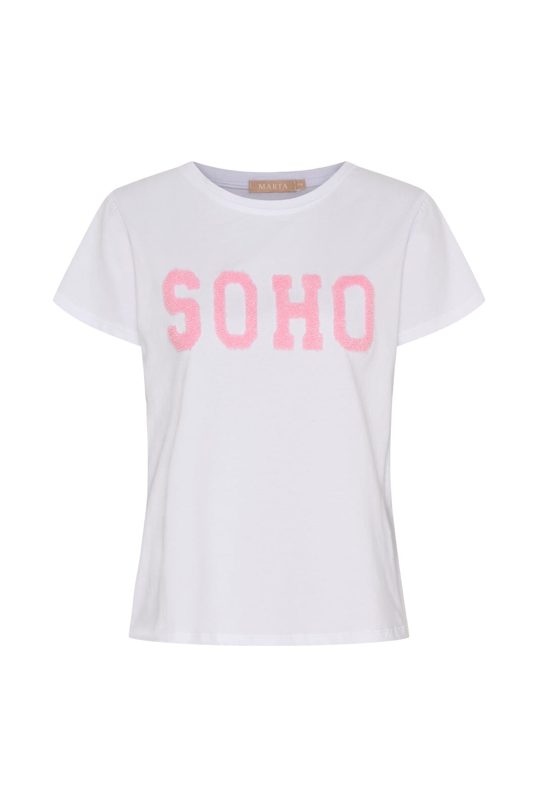 Marta Du Chateau - Mdcherdis Tee 84275 - White/Baby
