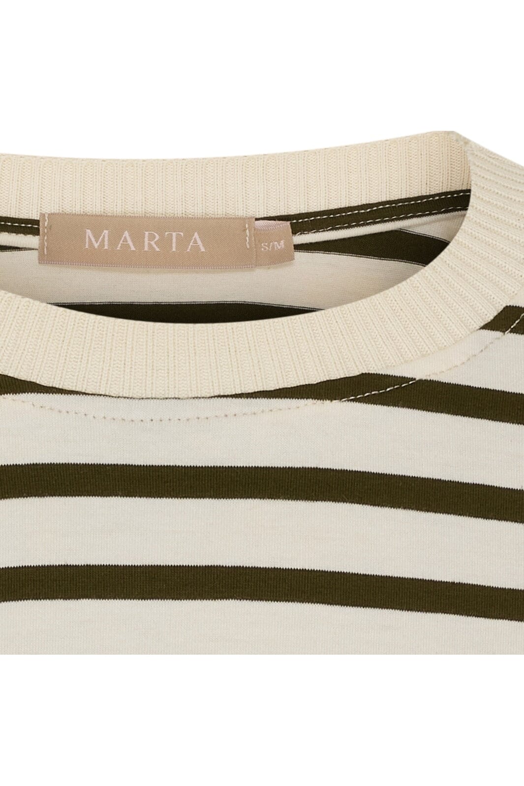 Marta Du Chateau - Mdckara Ls Tee 58709 - Olive
