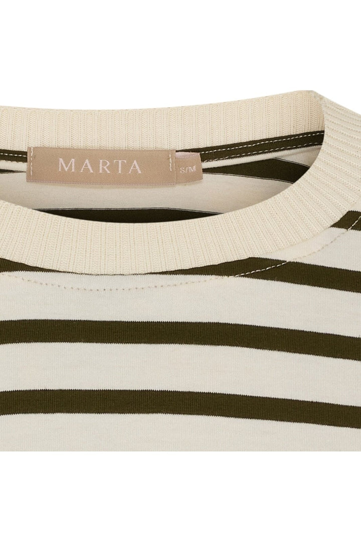 Marta Du Chateau - Mdckara Ls Tee 58709 - Olive