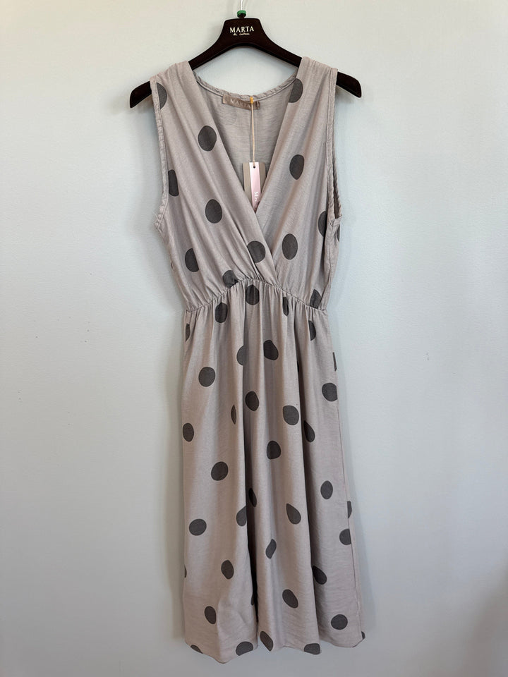 Marta Du Chateau - Mdclinetta Dress 23126 - Fango Kjoler 