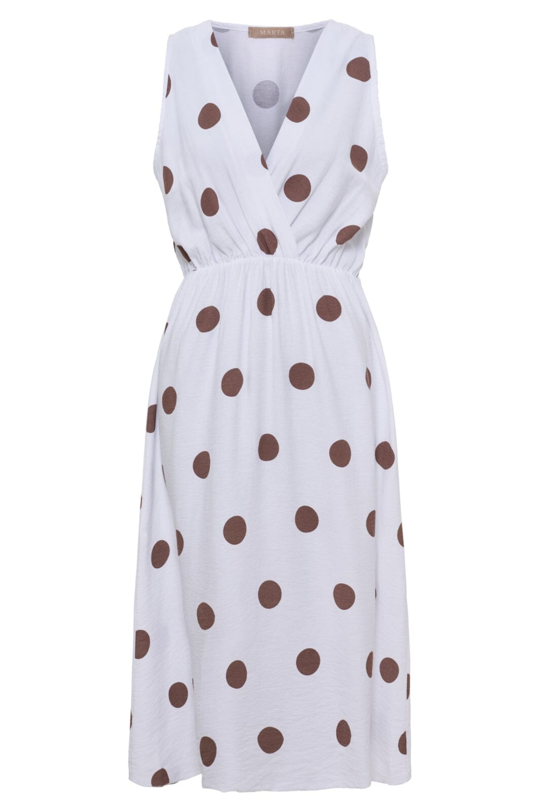 Marta Du Chateau - Mdclinetta Dress 23126 - White Kjoler 