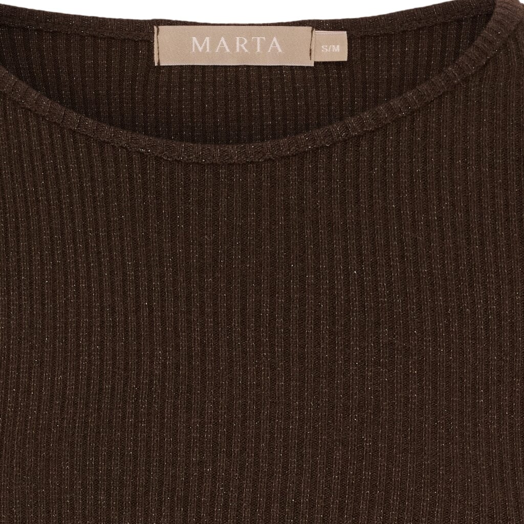 Marta Du Chateau - Mdclunara Ls Tee 38915M - Moro1 Bluser 