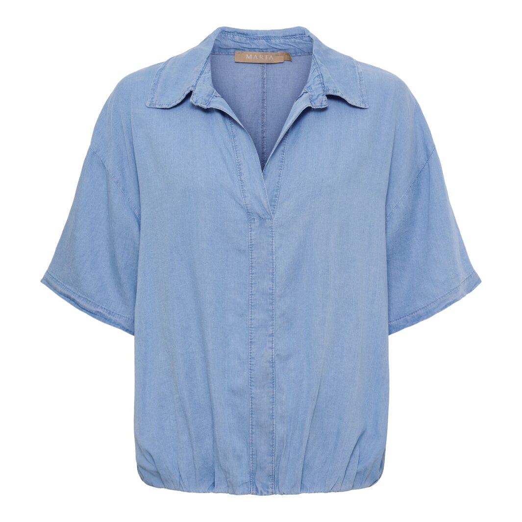 Marta Du Chateau - Mdcmakayla Shirt 8204 - Light Blue Skjorter 