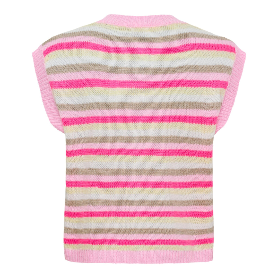 Marta Du Chateau - Mdcnovalie Vest 9603B - Pink Veste 