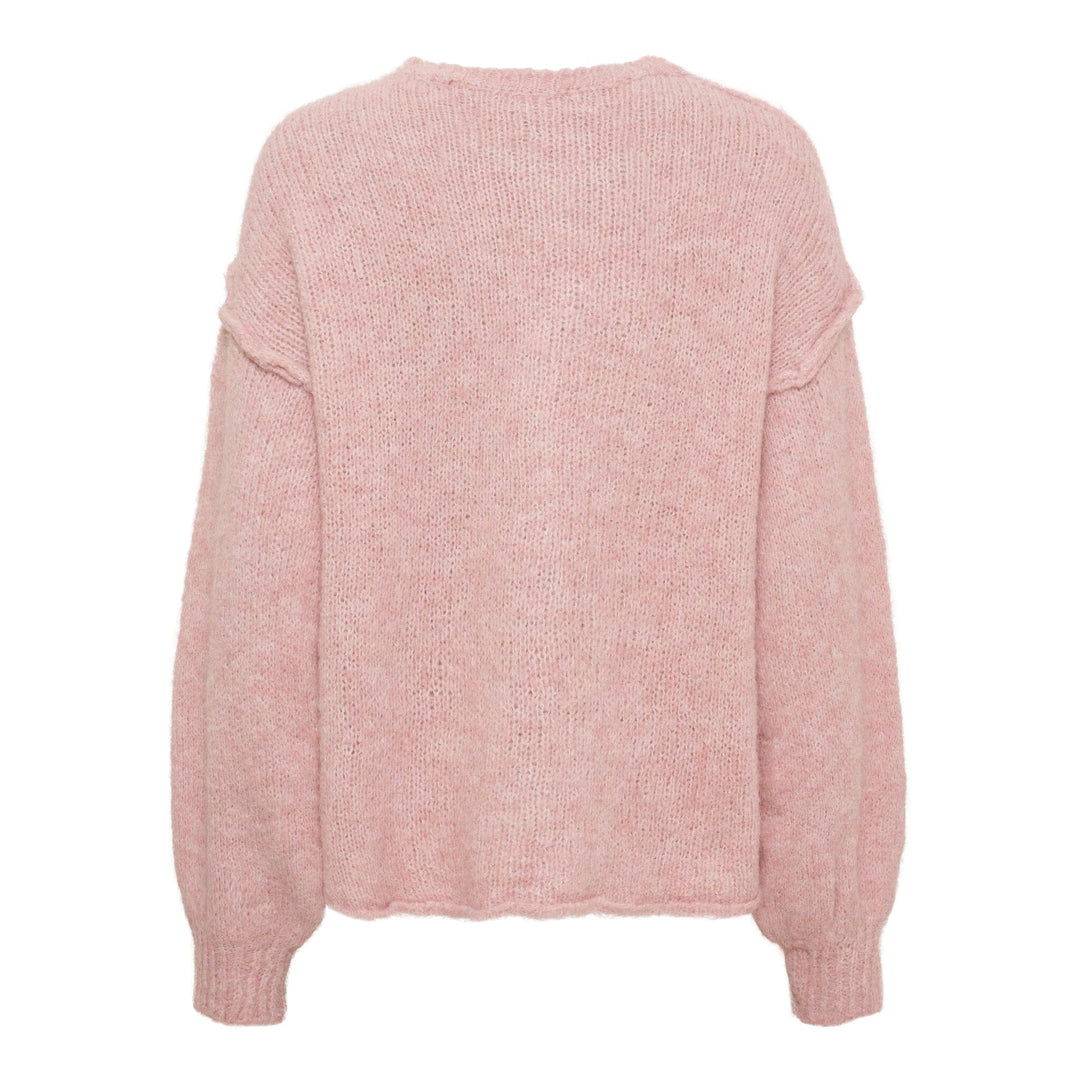 Marta Du Chateau - Mdcnovella Knit 9735 - Rosa Strikbluser 