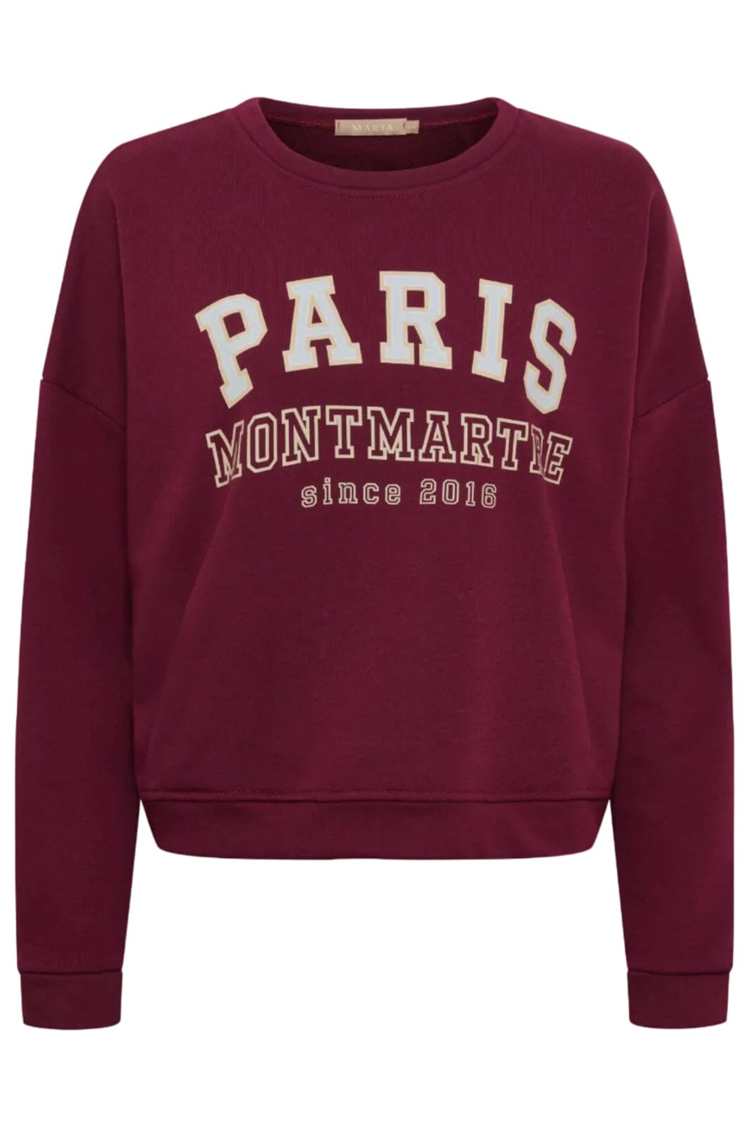 Marta Du Chateau - Mdcoceana Sweatshirt 261838 - Wine14 Sweatshirts 
