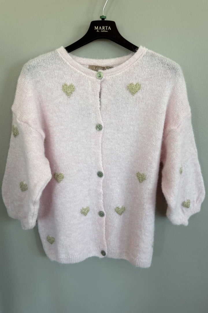 Marta Du Chateau - Mdcparisa Knit 9647 - Rose Strikbluser 