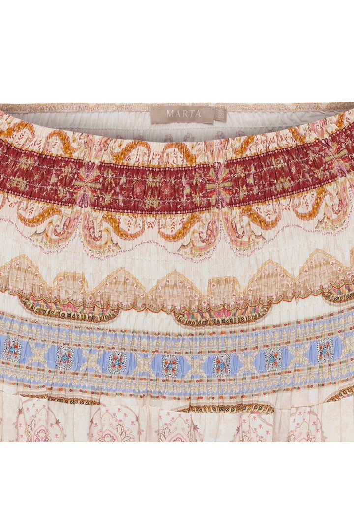 Marta Du Chateau - Mdcprincess Skirt 5201 - Beige6534Tpk