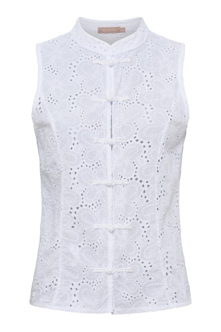 Marta Du Chateau - Mdcravella Top 268613 - White