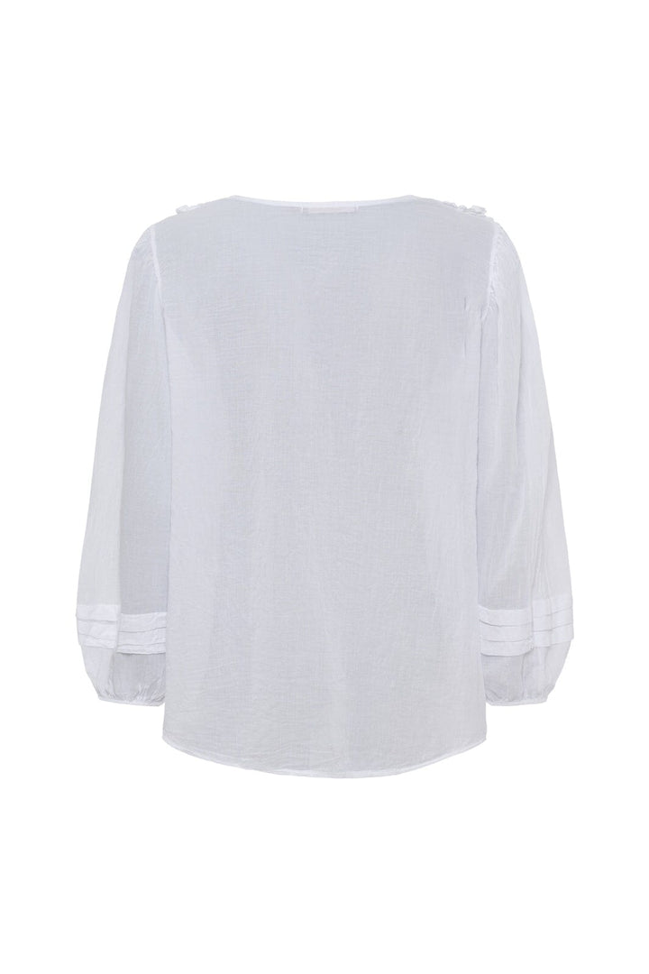 Marta Du Chateau - Mdcrosamaria Blouse TC68179 - White