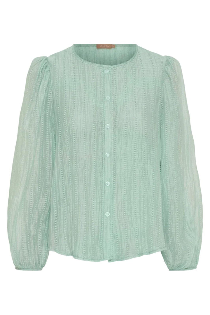 Marta Du Chateau - Mdcroselle Shirt 58136PM - Mint Skjorter 