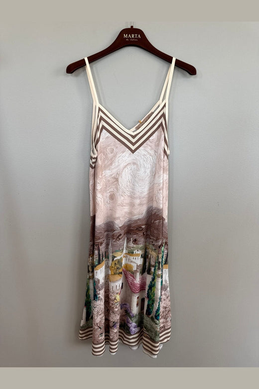 Marta Du Chateau - Mdcruby Dress 26510 - Beige