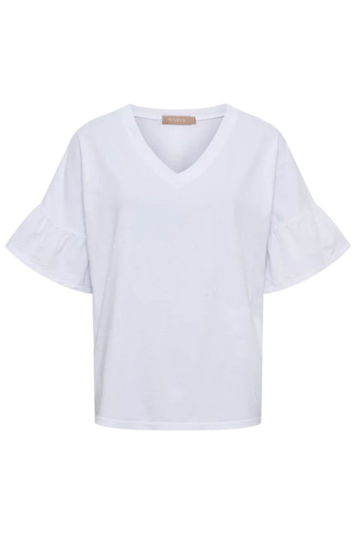 Marta Du Chateau - Mdcsabela Tee 26100 - White