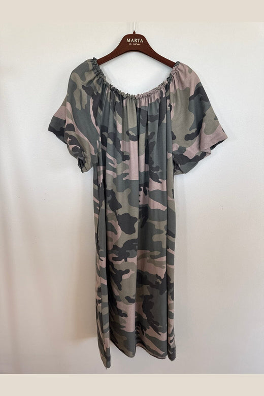 Marta Du Chateau - Mdcsarai Dress 26153 - Military6