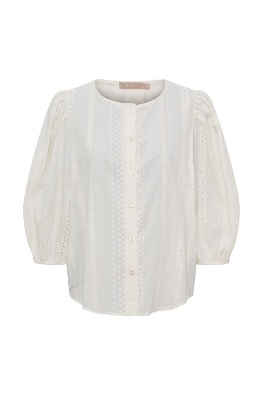 Marta Du Chateau - Mdcvalessia Blouse 58136M - Creme