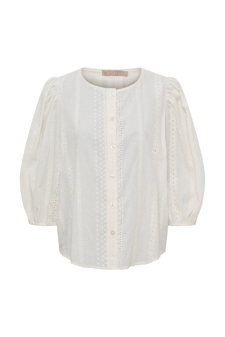 Marta Du Chateau - Mdcvalessia Blouse 58136M - Creme