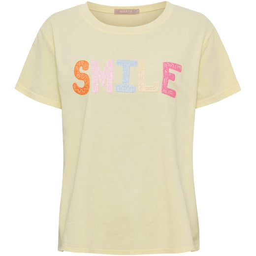 Marta Du Chateau - Mdcvespera Tee 22585 - Yellow T-shirts 