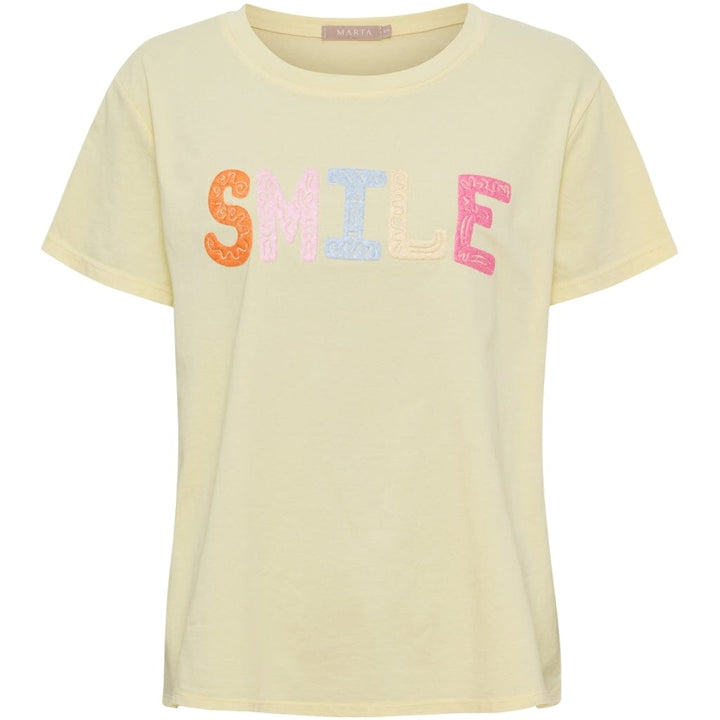 Marta Du Chateau - Mdcvespera Tee 22585 - Yellow T-shirts 
