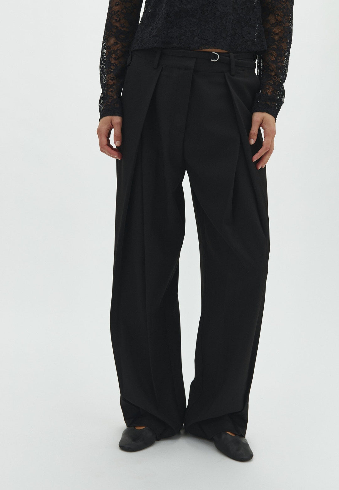 MbyM - Christiana Pl-M 61371551 - 880 - Black Bukser 