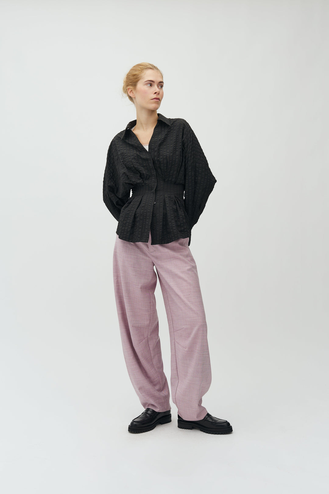 MbyM - Isidor-M 64711221 - V99 - Black Stripe Skjorter 
