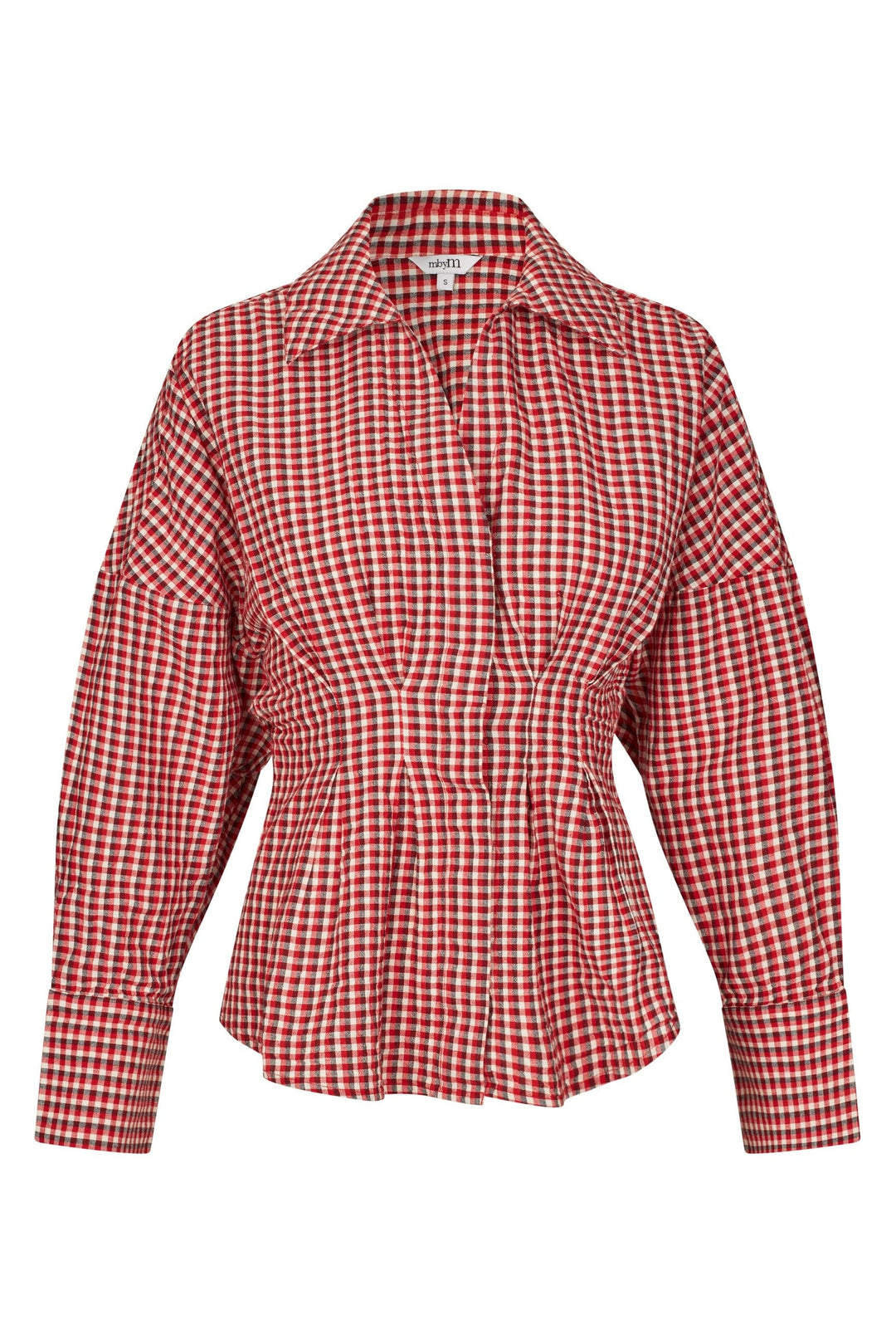 MbyM - Isidor-M 65581221 - Z18 - Red Aura Check Bluser 
