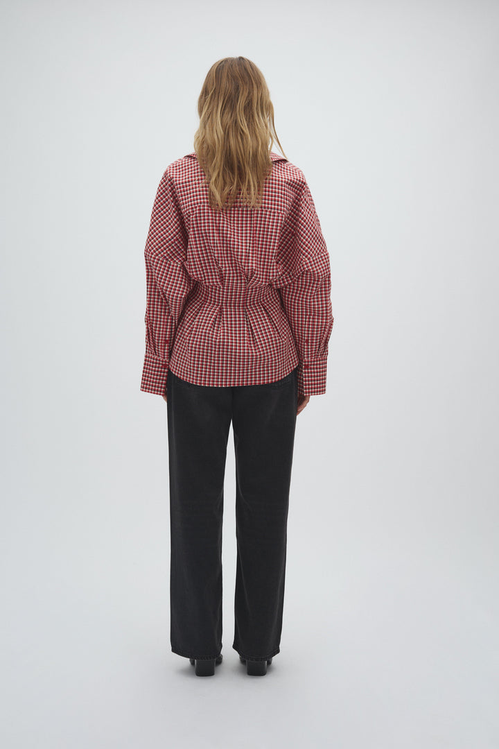MbyM - Isidor-M 65581221 - Z18 - Red Aura Check Bluser 