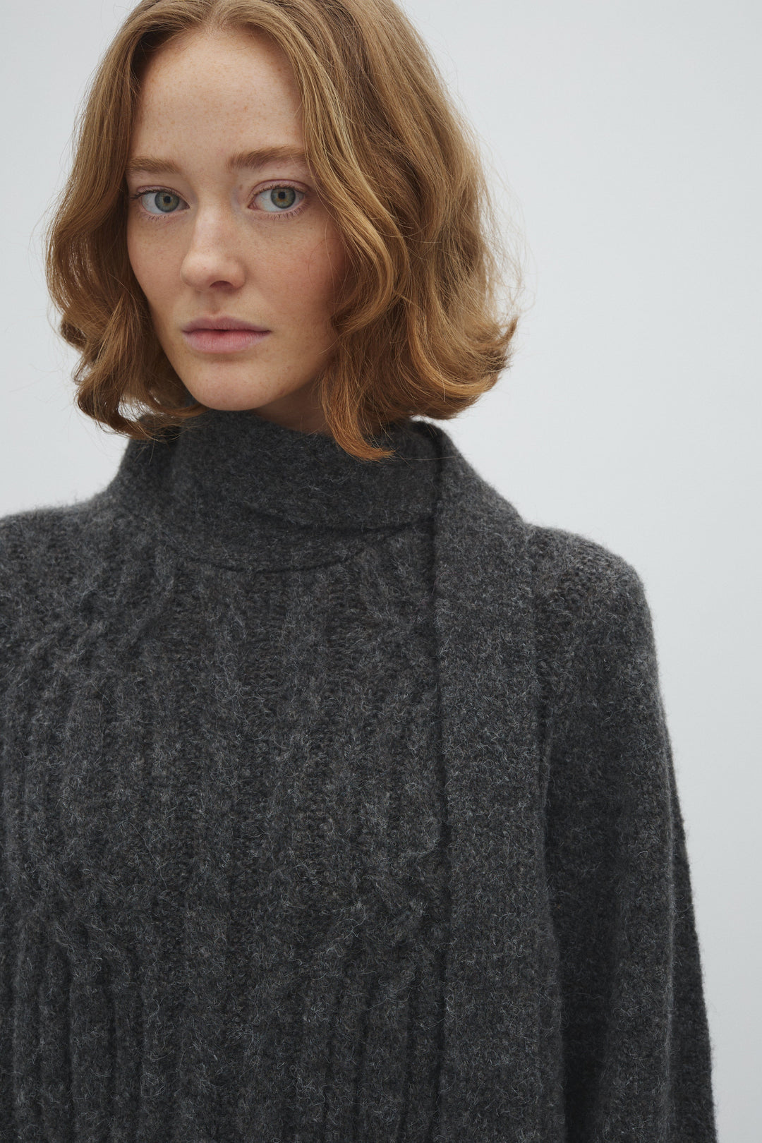 MbyM - Xandra-M 65391511 - 635 - Charcoal Melange Strikbluser 