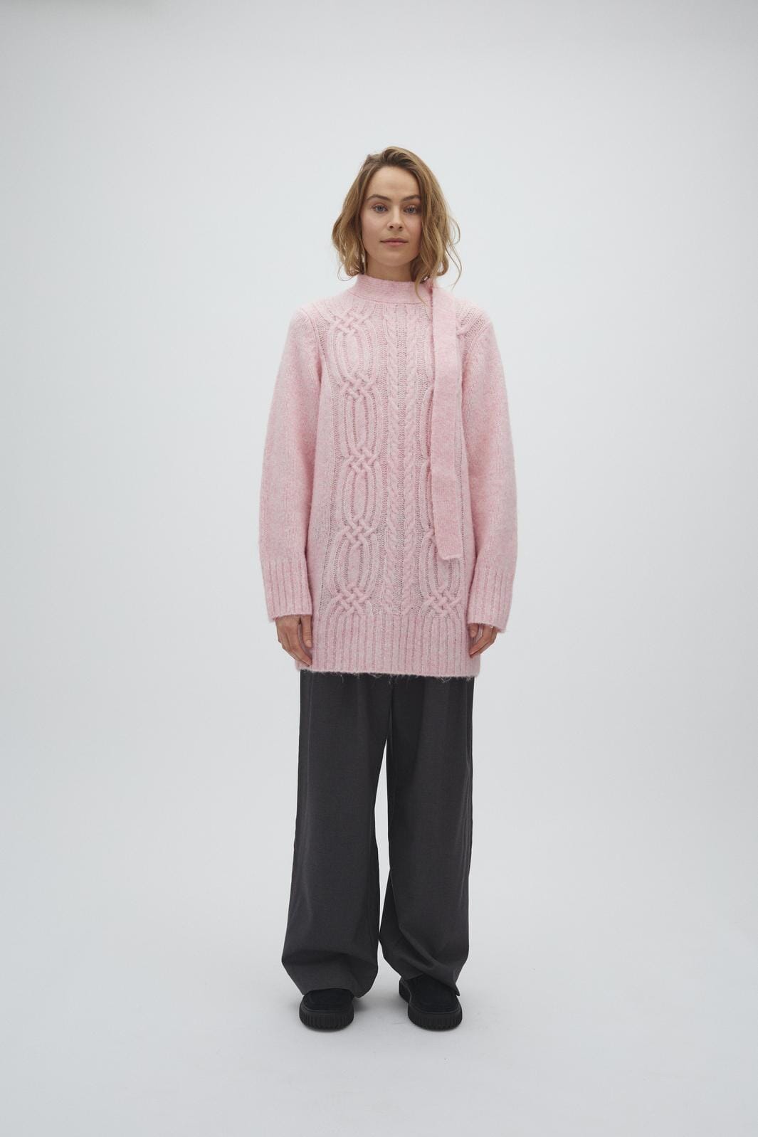 MbyM - Xandra-M 65391511 - S74 - Pink Melange Strikbluser 