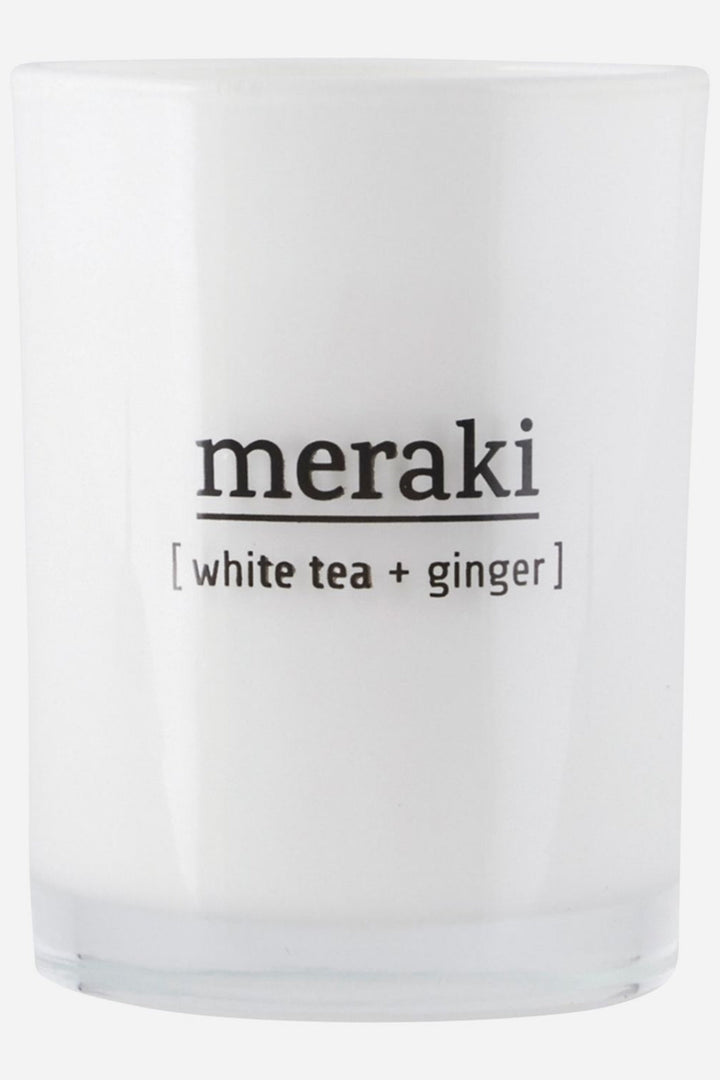 Meraki - Duftlys - White Tea & Ginger 6,7 cm