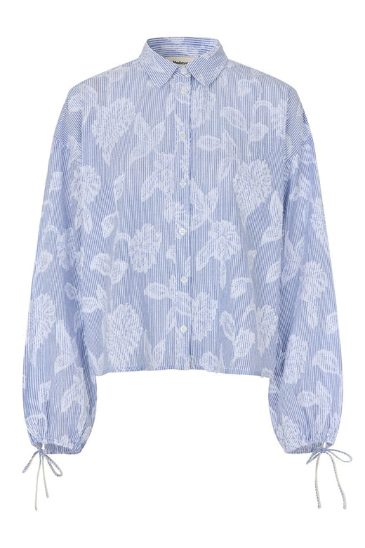 Modström - Cristanmd Shirt 59353 - 11198 - Blue Striped Jacquard