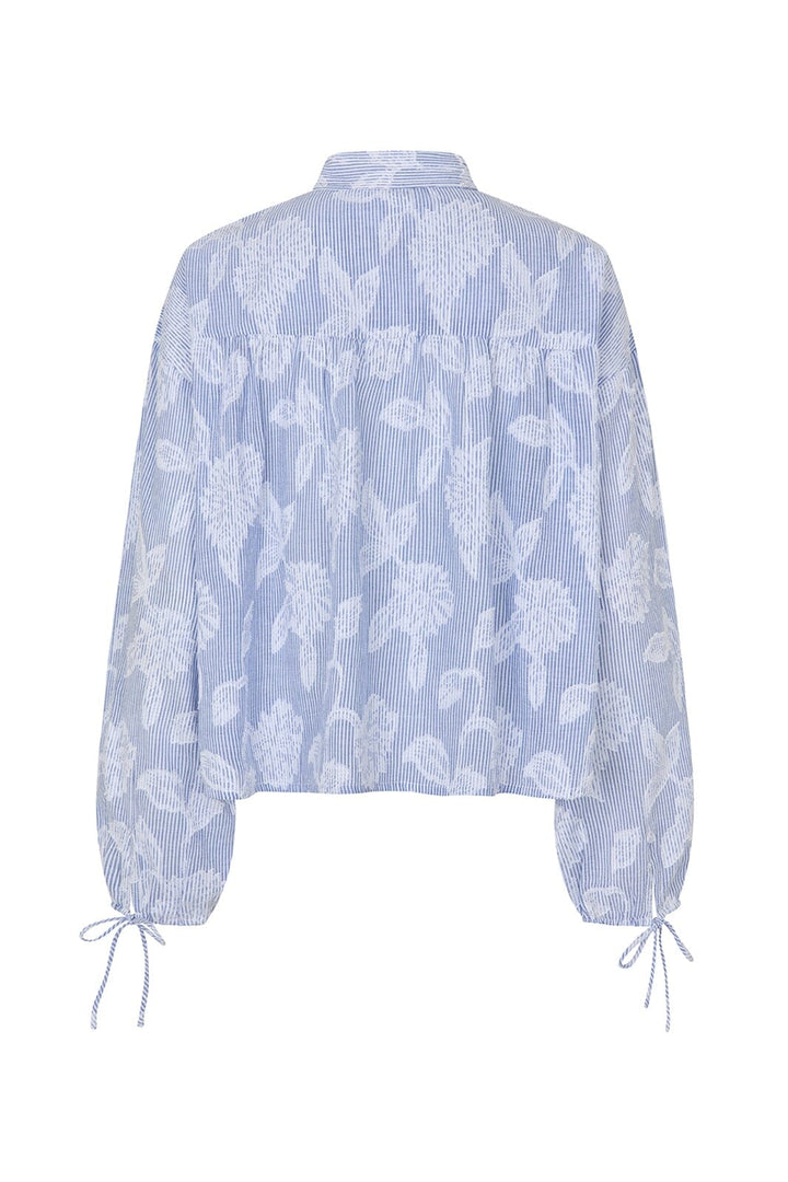 Modström - Cristanmd Shirt 59353 - 11198 - Blue Striped Jacquard