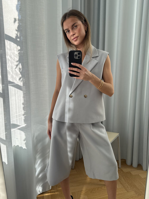 Modström - Galemd Vest 58717 - 3337 - Zen Blue Blazere 