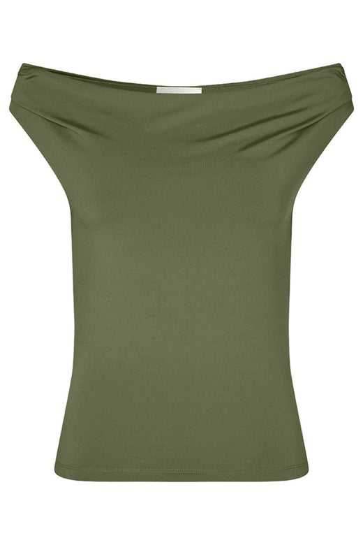 Modström - Himamd Off-Shoulder Top 57928 - 2201 - Army Dust