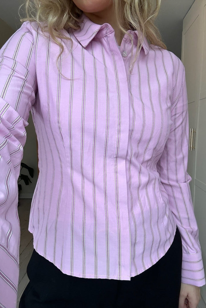 Modström - Starleemd Shirt 58834 - 11522 - Pink Stripe Skjorter 