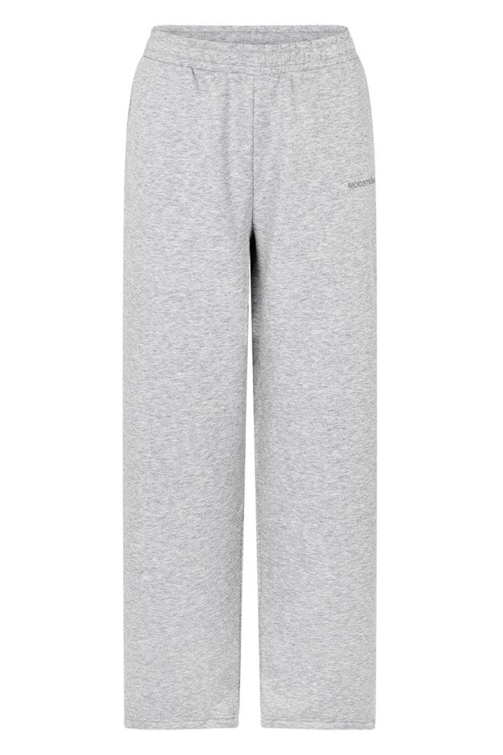 Modström - Tiamd Straight Pants 59813 - 7087 - Grey Melange Bukser 