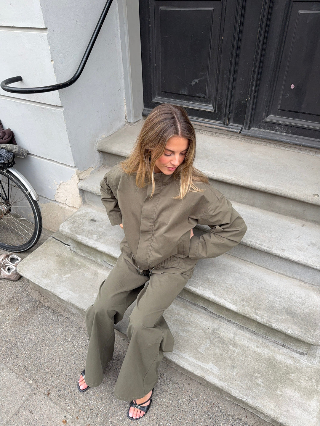 Modström - Uraniamd Pants 58952 - 2201 - Army Dust Bukser 