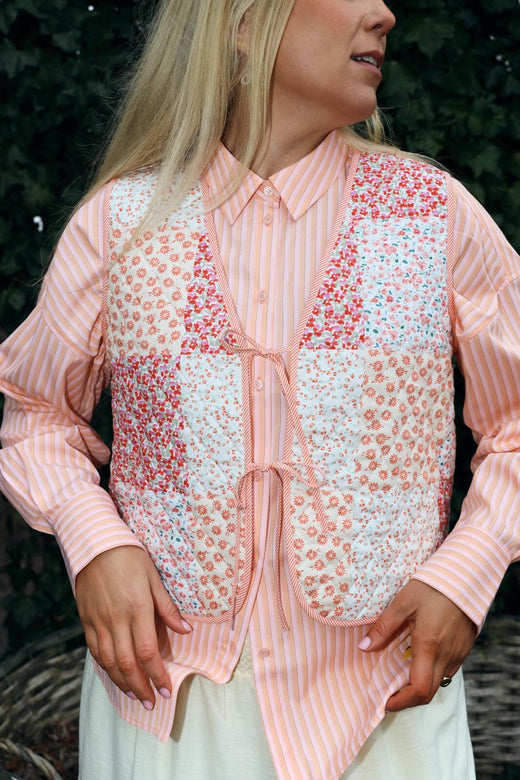 Molly&My x Caroline Dan - Cairo Vest - Mixed Print Veste 