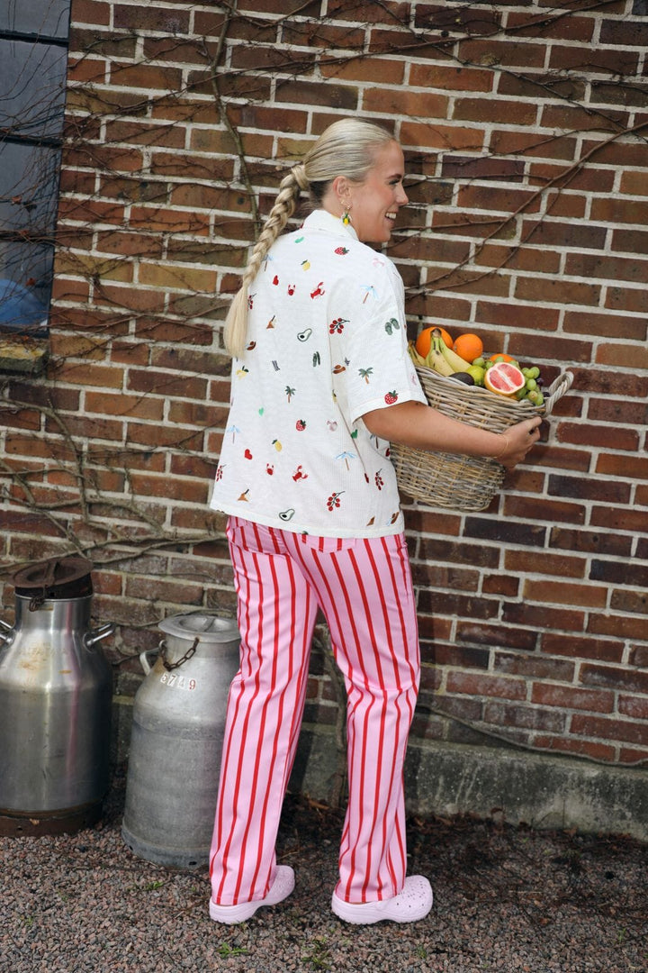 Molly&My x Caroline Dan - Candy Pant - Printed Stripes Bukser 