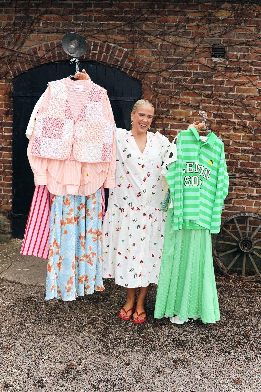 Molly&My x Caroline Dan - Caroline Dress - Caroline Emb. Kjoler 