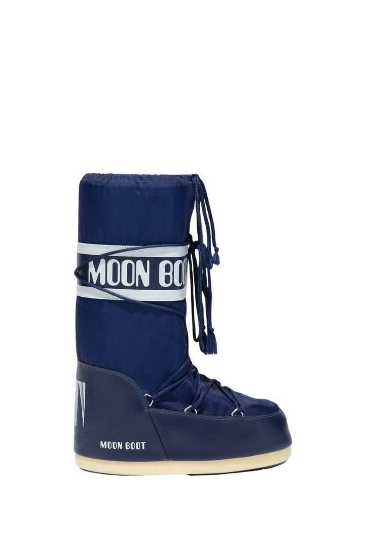 Moon Boot - Mb Icon Nylon Jr 80D1400440 - F003 Blue Støvler 