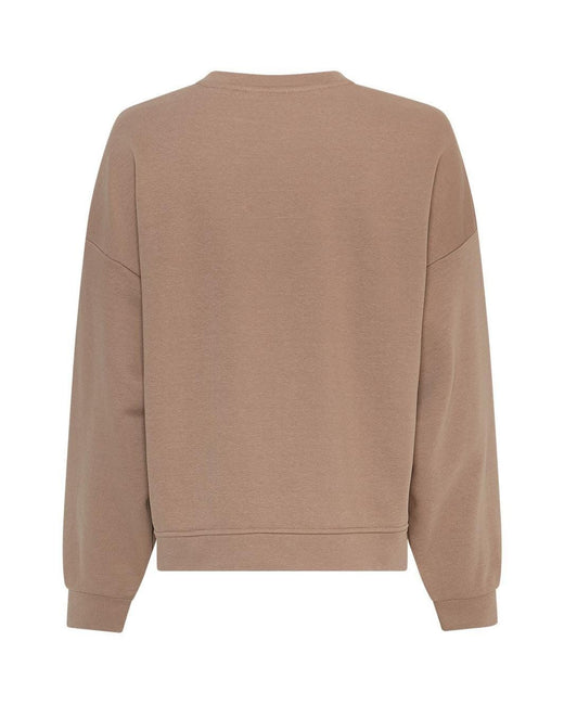 Moss Copenhagen - Mschmela Briena Msch Sweatshirt 19738 - Mountain T Oatm Sweatshirts 