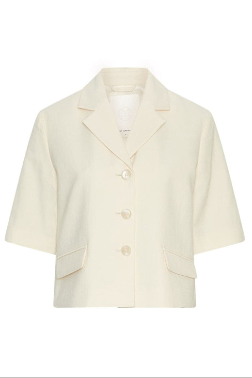 MSCH Copenhagen - Mschkeeley Edelmira 2/4 Blazer 19806 - Bleached Sand Blazere 