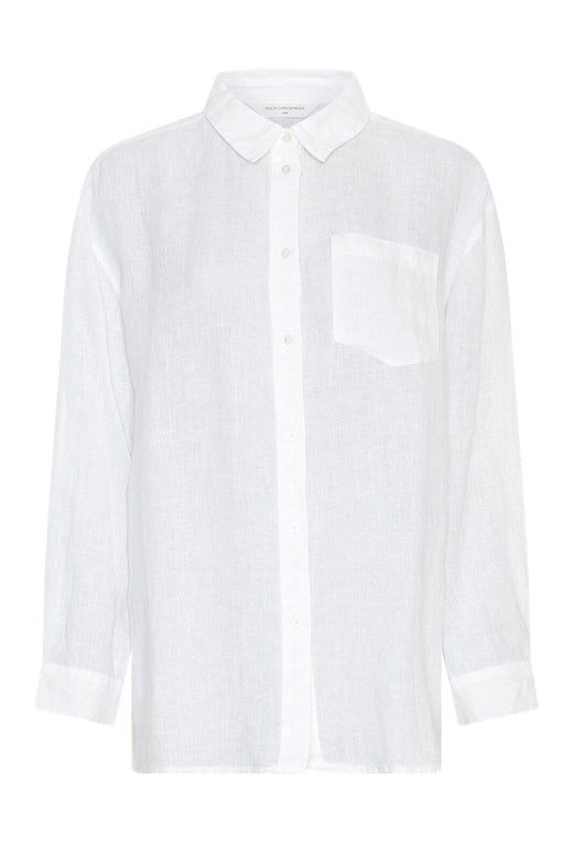 MSCH Copenhagen - Mschpearlina Shirt 19851 - Bright White Skjorter 