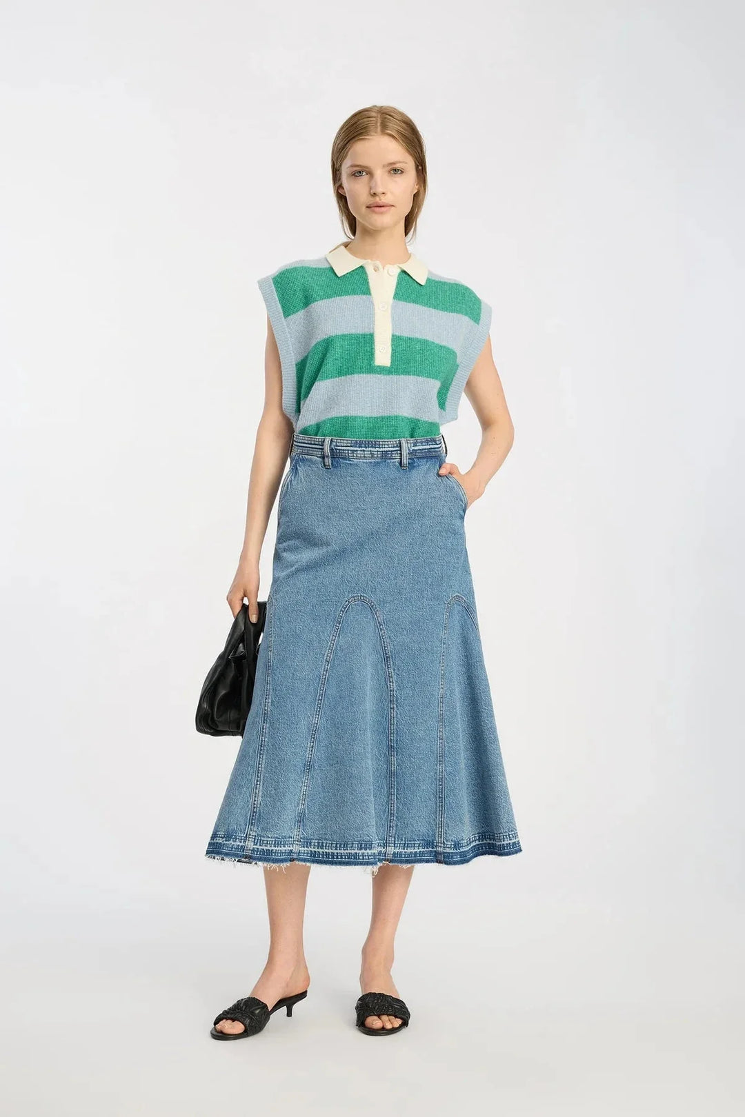 Munthe - Braylin 261122626106 - 36 - Blue Nederdele 
