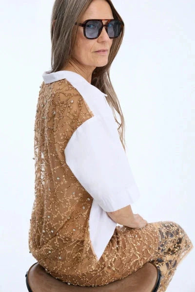 Munthe - Naoko 262101626223 - 233 - Mix White Skjorter 