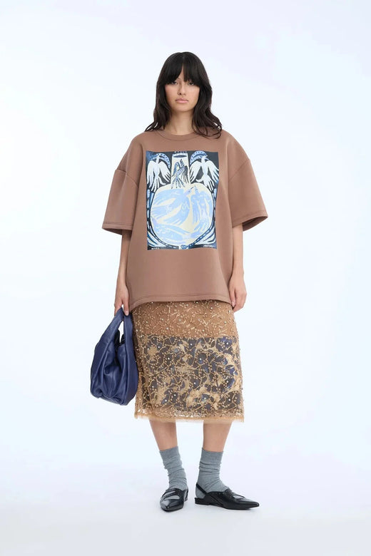 Munthe - Naploi 262114026266 - 66 - Caramel T-shirts 