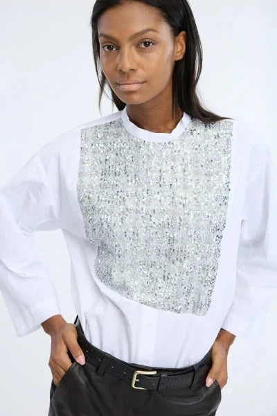 Munthe - Nayel 262101226221 - 233 - Mix White Skjorter 