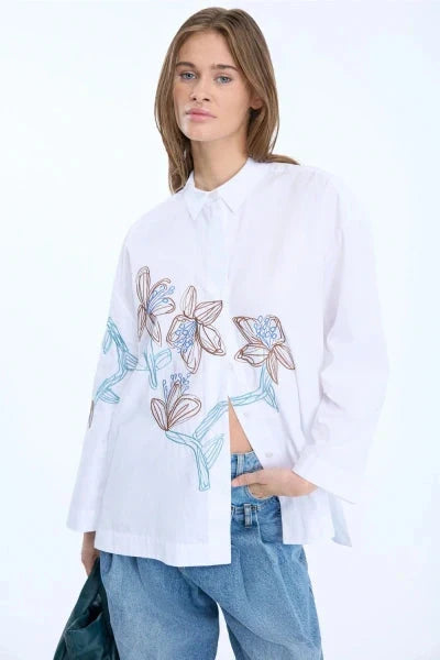 Munthe - Nicolette 262101126221 - 33 - White Skjorter 