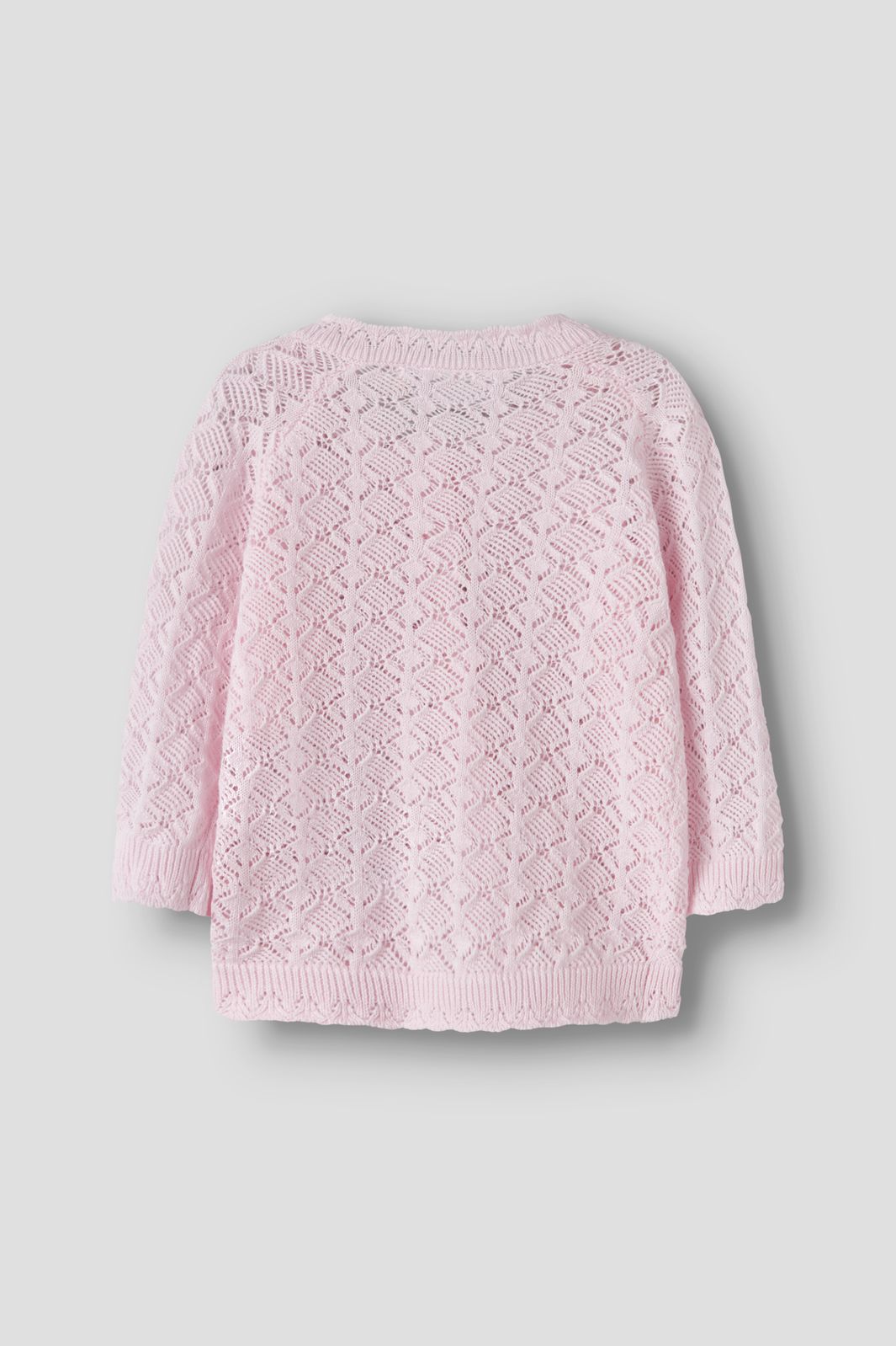 Name It - Nbfjenny Ls Knit Card - 5013355 Cradle Pink
