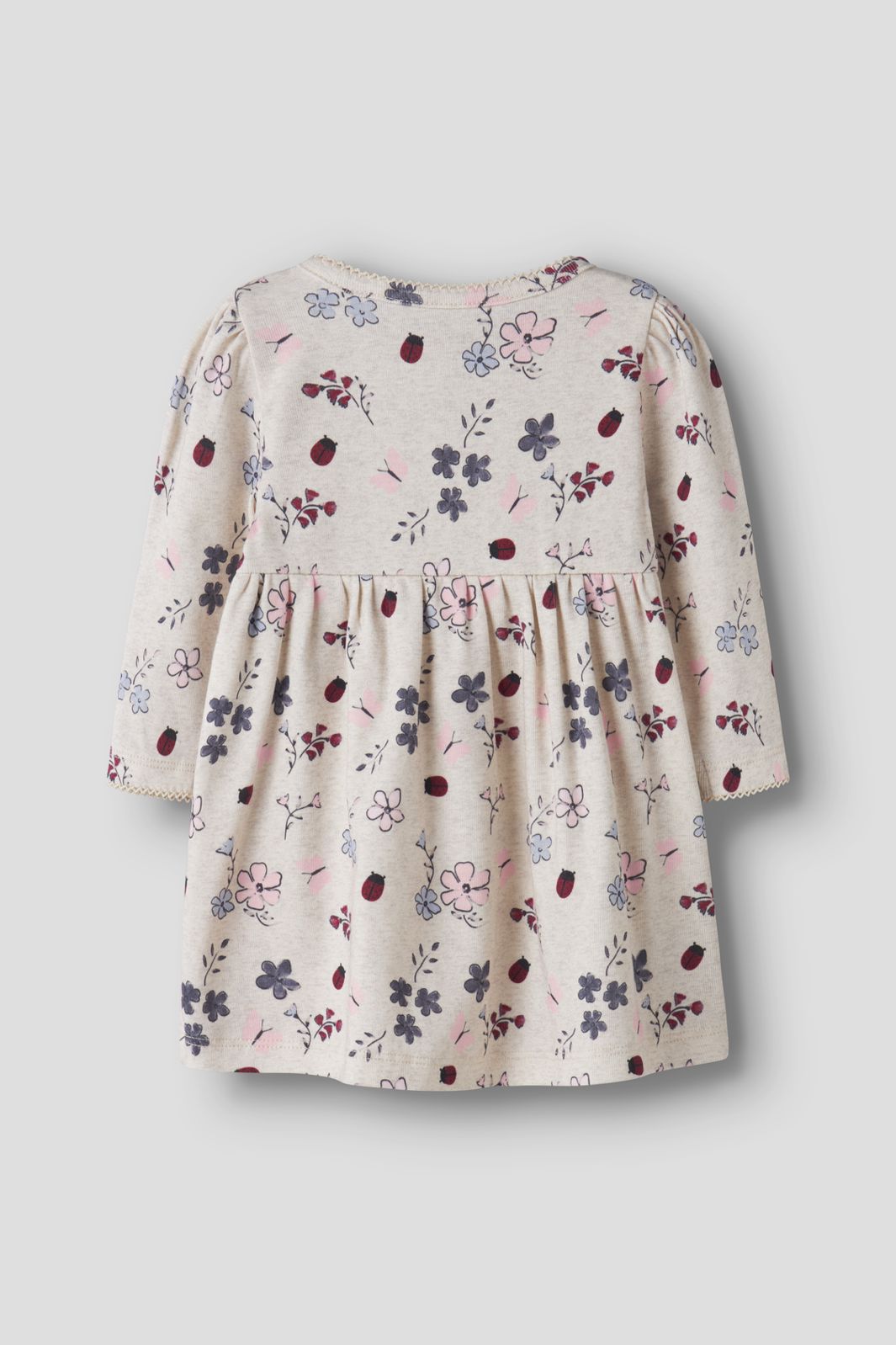 Name It - Nbfkamelia Ls Dress - 5036322 Peyote Melange
